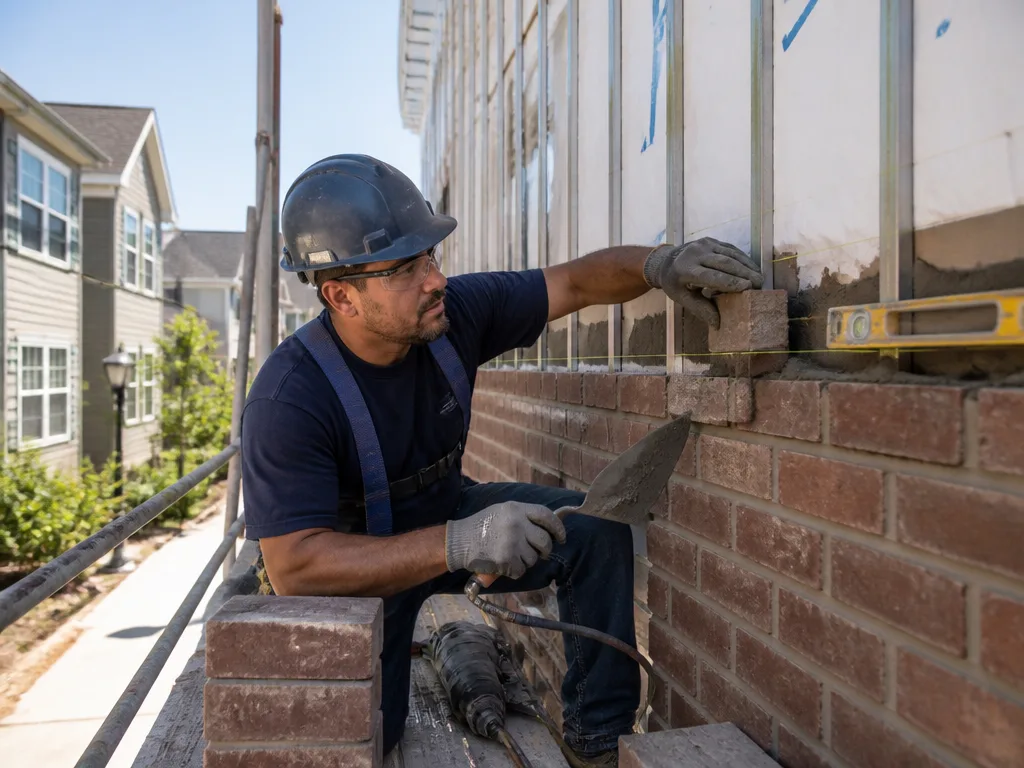 Brick Veneer Installation