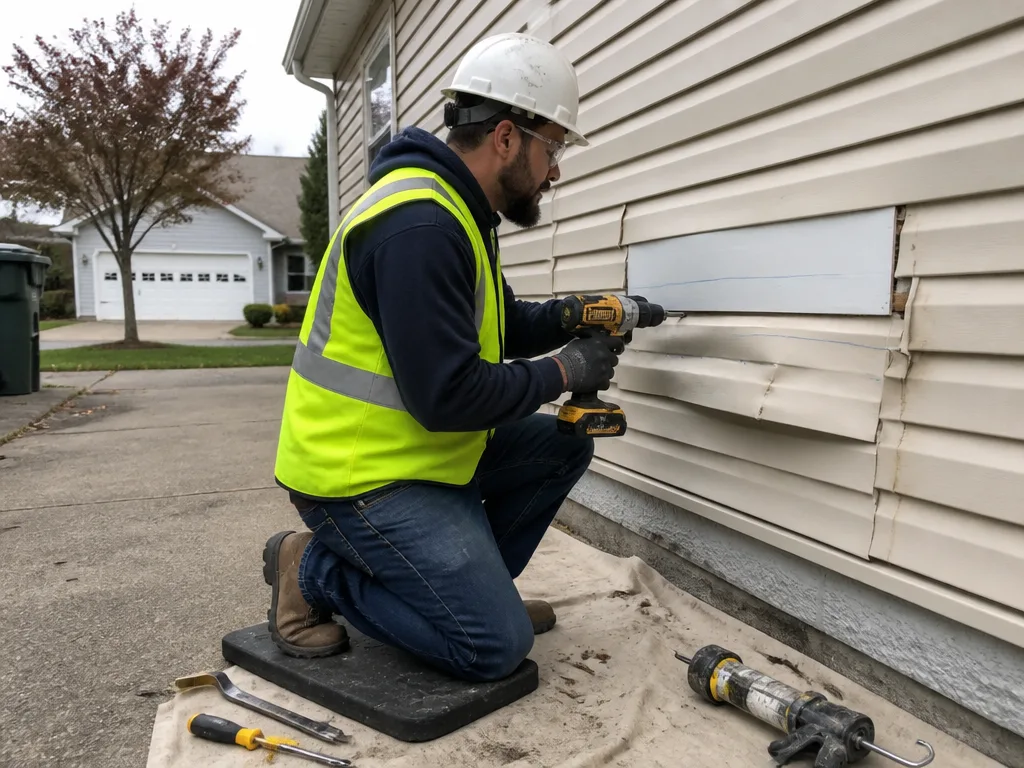 Hail Damage Siding