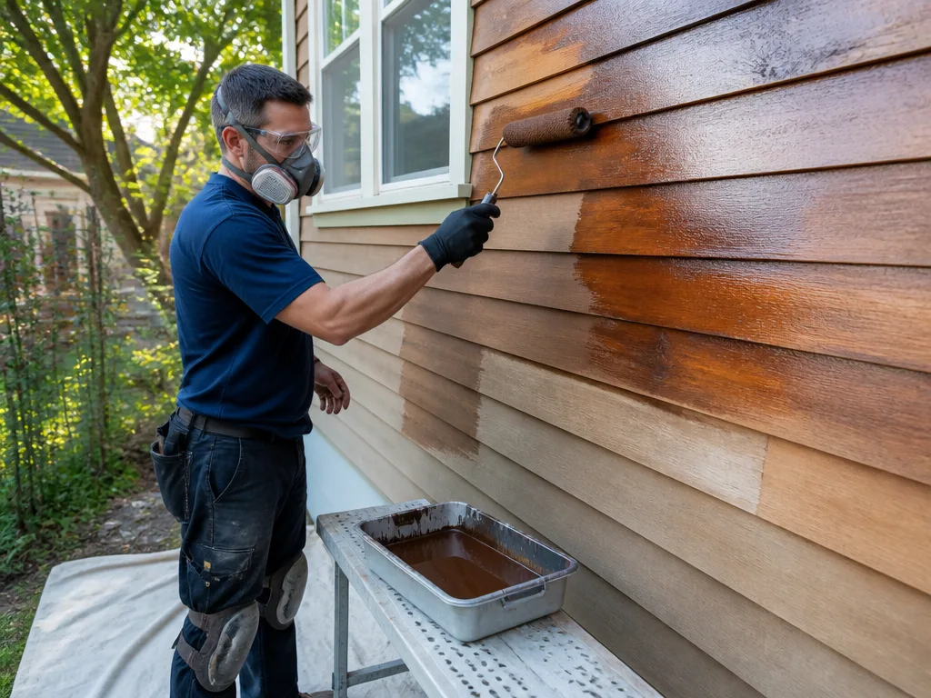 Siding Staining