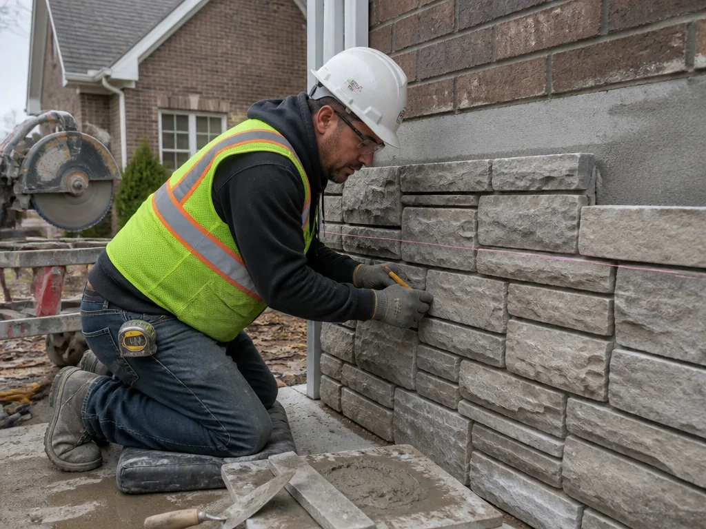 Stone Veneer Installation